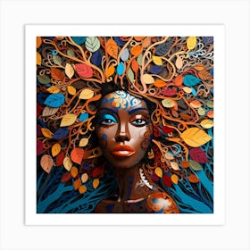 Afrofuturism 124 Art Print