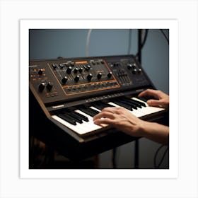 Synthesizer Art Print