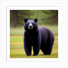 Black Bear 1 Art Print