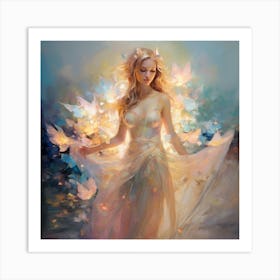 Angel Of Light Art Print