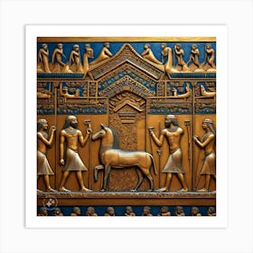 Great walls Babylonian Art Print