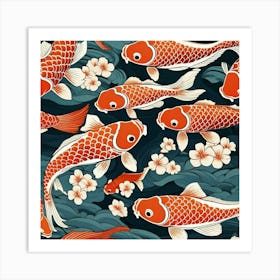 Koi Fish 5 Art Print