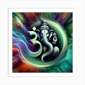 Ganesha 20 Art Print