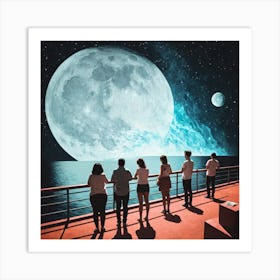 Full Moon 7 Art Print