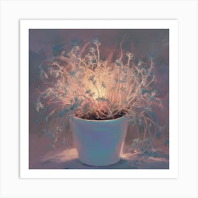 Plant In A Pot 3 Art Print