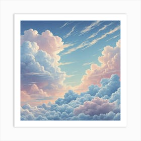 Clouds In The Sky 15 Art Print