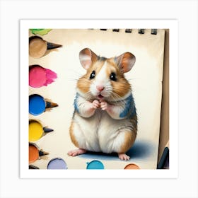 Hamster 47 Art Print