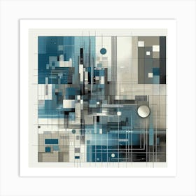 Abstract Painting 1 Art Print