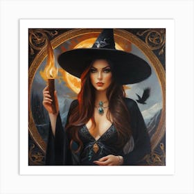 Witches 2 Art Print