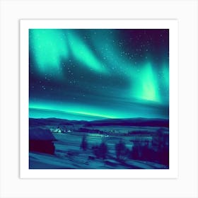 Aurora Borealis 1 Art Print