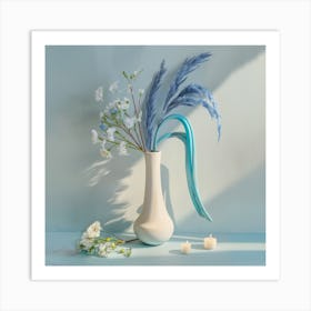 Vase Of Flowers 1 Art Print