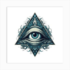 All Seeing Eye 5 Art Print