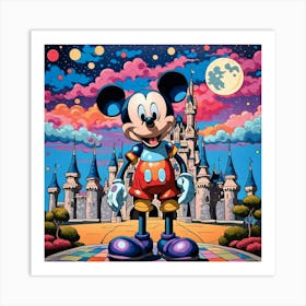 Mickey Mouse 6 Art Print