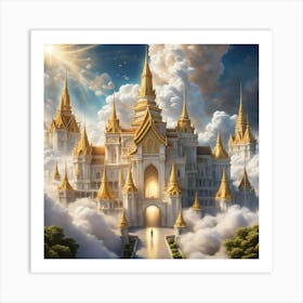 Castle In The Sky 19 Art Print