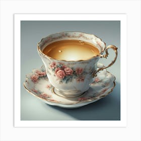 Tea Art 20 Art Print