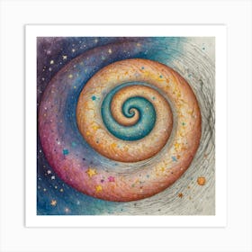 Spiral Spiral Art Print