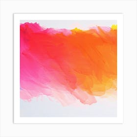 Abstract Watercolor Painting 1 Art Print