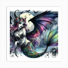 Mermaid 10 Art Print