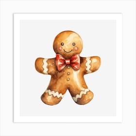 Gingerbread Man 17 Art Print