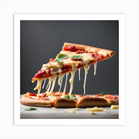 Slice Of Pizza Art Print