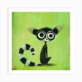 Lemur 2 Art Print