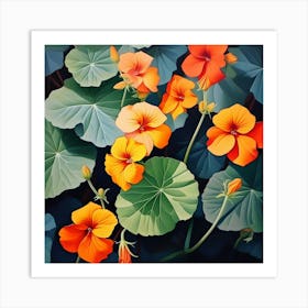 Nasturtium 4 Art Print