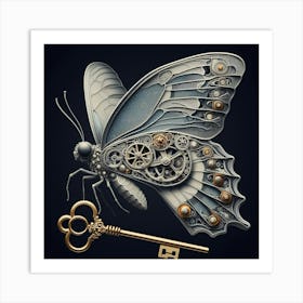 Dead Butterfly Art 3 Art Print