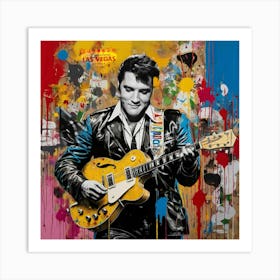 Elvis Presley Art Print