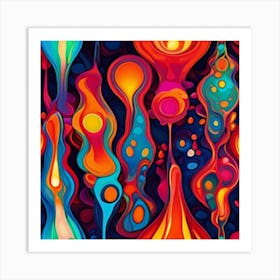 Abstract Painting 5 Art Print