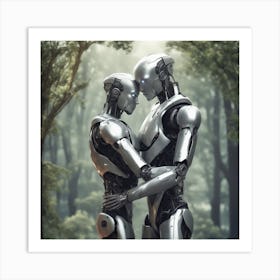 A Highly Advanced Android With Synthetic Skin And Emotions, Indistinguishable From Humans 11 Art Print