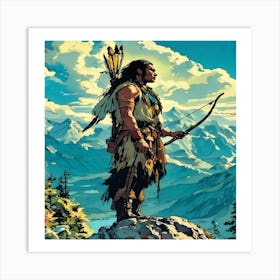 Native American Indian-Drucke 09.12.2024--8fee8 Poster