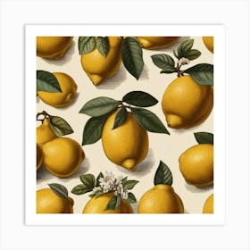 Default Default Vintage Lemons For Defferent Seasons Aestethic 1 (1) Art Print