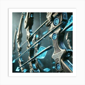 Cascade Sovereignty Scifi Waveguard Archers Bows Art Print