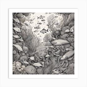 Under The Sea 2 Art Print