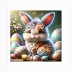 Easter Bunny Art Print