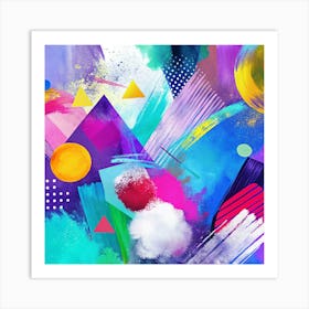 Abstract Painting 187 Art Print