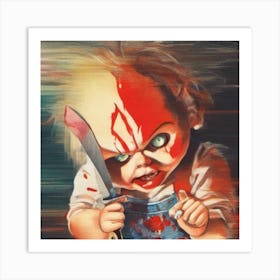 Chucky Art Print