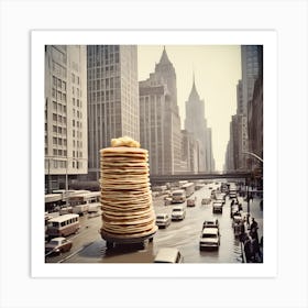 Stack Of Pancakes 1 Art Print