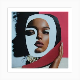 Bedroom Wall Art, Vogue Visage Art Print