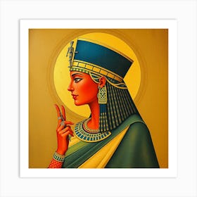 Egyptian Queen 1 Art Print