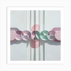 A Beautifully Crafted Minimalist Painting Featu (7) Art Print