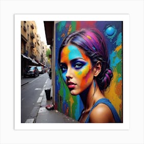 Street Paris Art Print