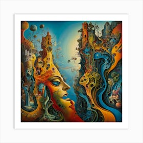 'The City Of Dreams' Art Print