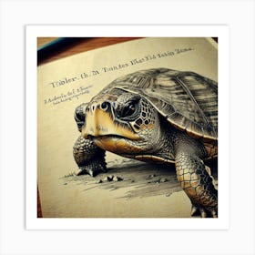 Turtle A Turtle'S Life Art Print