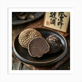 Chinese Black Truffles Art Print