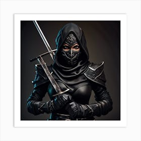 Ninja Art Print