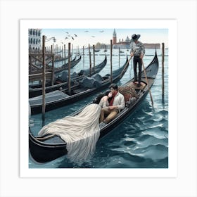 Venetian dream  Art Print