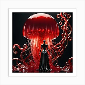 Red Jelly 19 Art Print