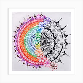 Mandala Art Print