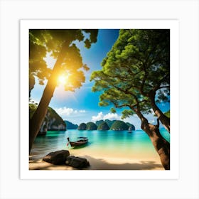 Asian Paradise Art Print